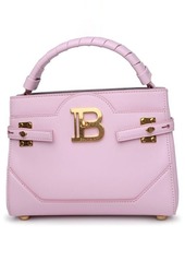 BALMAIN BBUZZ 22 PINK LEATHER BAG