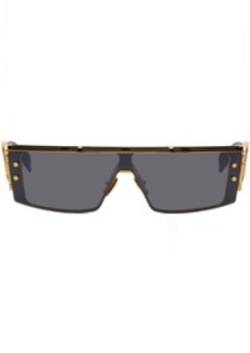 Balmain Black & Gold Wonder Boy III Sunglasses