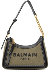 Balmain Black & Taupe B-Army Bag