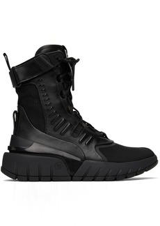 Balmain Black B-Army High-Top Sneakers