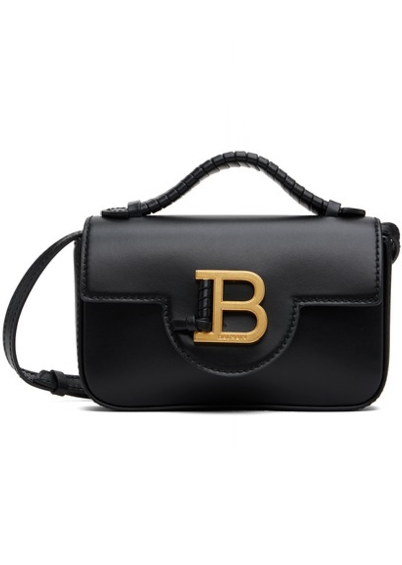 Balmain Black B-Buzz Mini Leather Bag