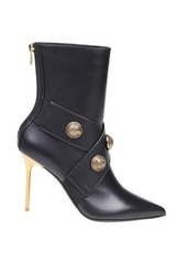 BALMAIN CALFSKIN ANKLE BOOT