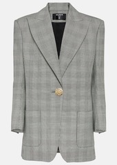 Balmain Checked wool blazer