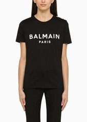 Balmain crew-neck T-shirt with logo