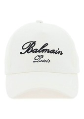Balmain embroidered logo baseball cap