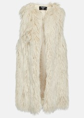 Balmain Faux fur vest