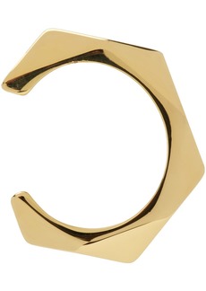 Balmain Gold Screw Lip Ring