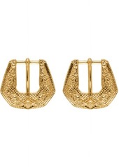 Balmain Gold Western Earrings