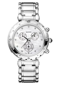 BALMAIN WATCHES Chronograph Diamond Bracelet Watch