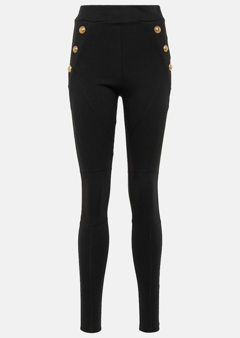 Balmain Jersey leggings