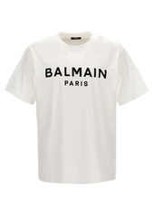 BALMAIN Logo print T-shirt