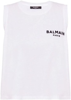 BALMAIN LOGO SHIRT CLOTHING