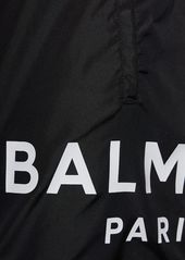 Balmain Logo Tech Swim Shorts