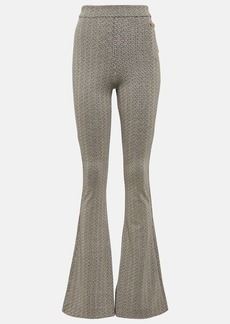 Balmain Monogram jacquard flared pants