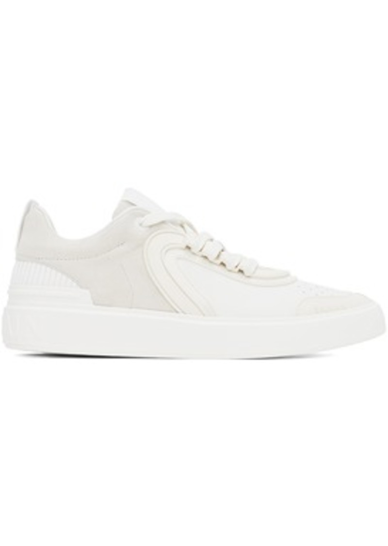 Balmain Off-White B-Skate Sneakers