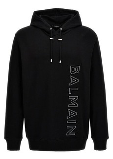 BALMAIN Reflective logo hoodie