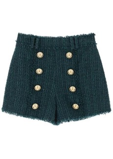 Balmain shorts in tweed