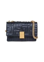 BALMAIN SHOULDER BAG IN QUILTED LEATHER