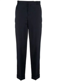 BALMAIN STRAIGHT CROPPED TROUSERS