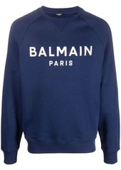 BALMAIN SWEATSHIRT WITH PRINT