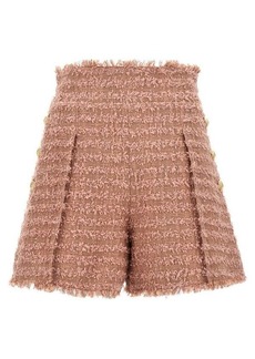 BALMAIN Tweed shorts