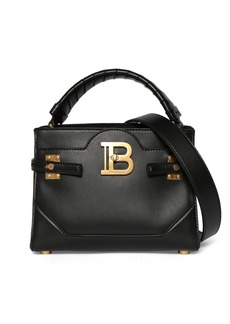 Balmain Bbuzz 22 Leather Top Handle Bag