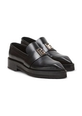 Balmain Ben logo-lettering loafers