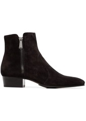Balmain Anthos suede ankle boots