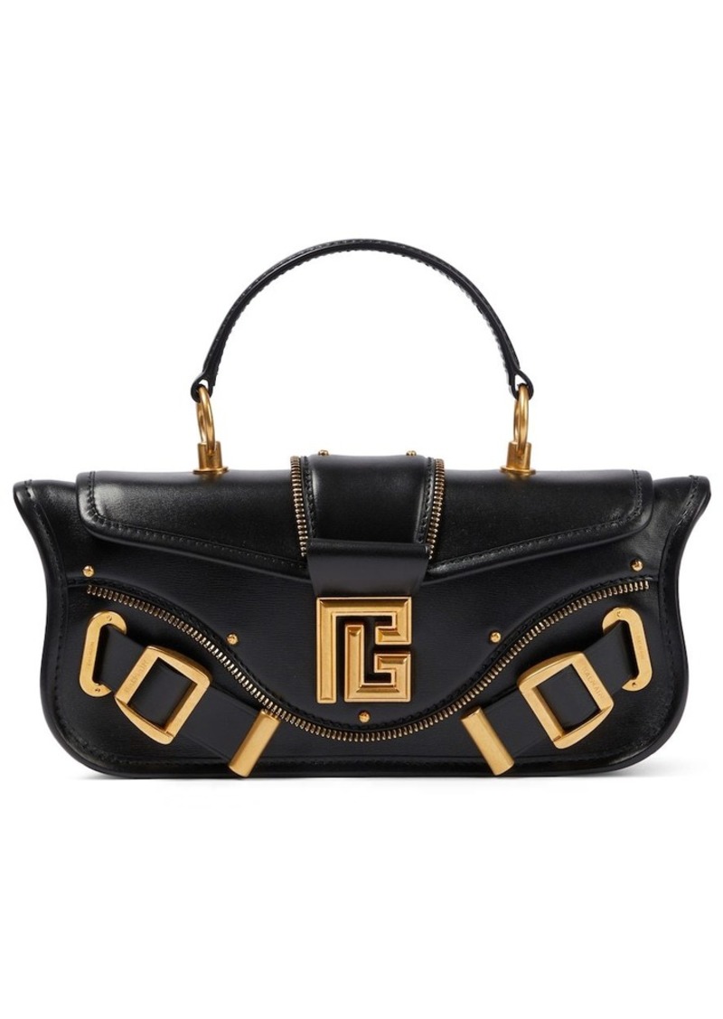 Balmain Blaze Small leather shoulder bag