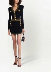 Balmain button-front knitted cardigan