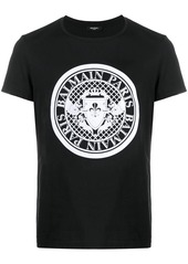 Balmain flocked coin T-shirt