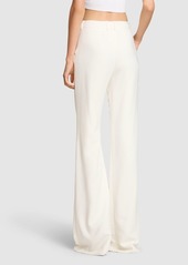 Balmain Crepe Flared Pants