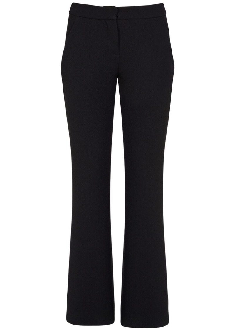 Balmain Crepe Flared Pants