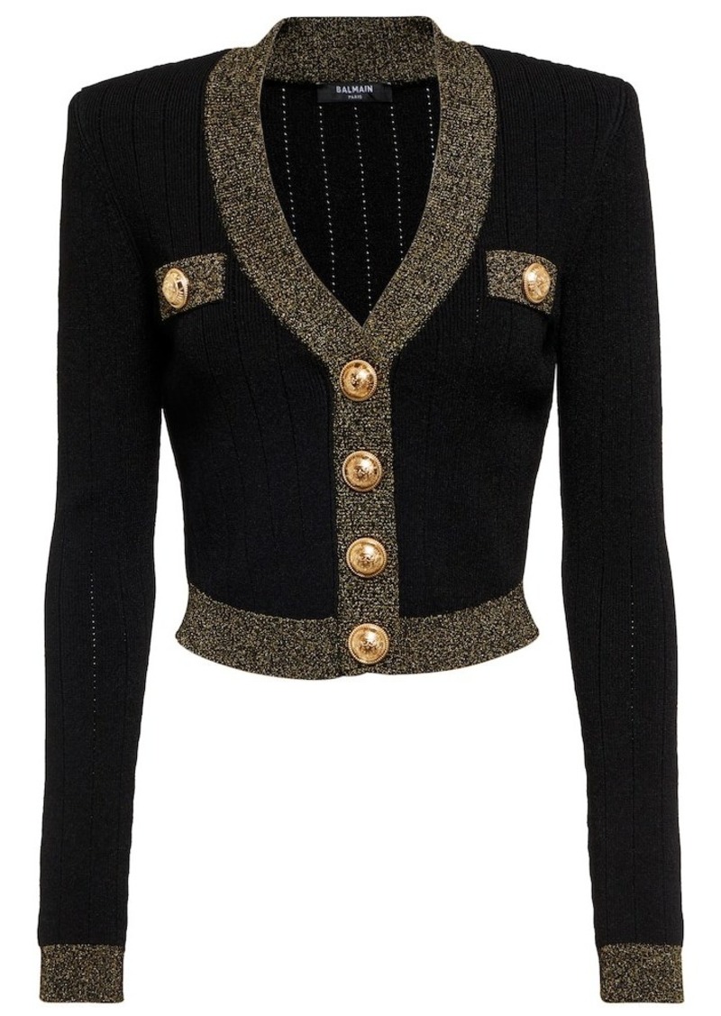 Balmain Cropped cardigan