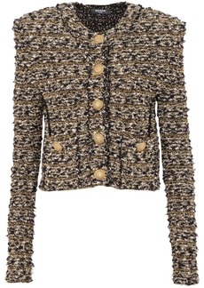 Balmain cropped tweed jacket