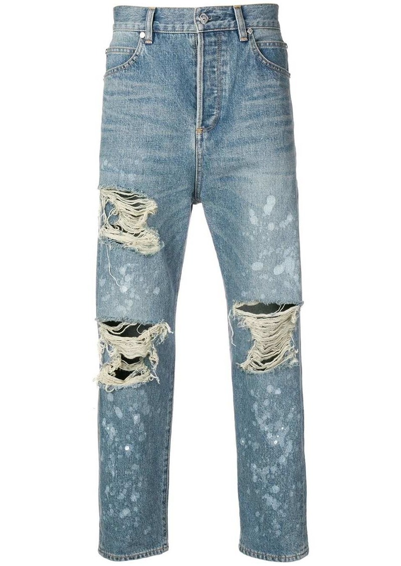 Balmain destroyed jeans | Jeans