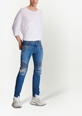 Balmain distressed-effect denim jeans