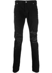 Balmain distressed slim-fit jeans