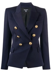 Balmain double-breasted fitted blazer