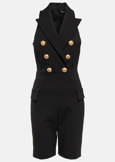 Balmain Double-breasted playsuit
