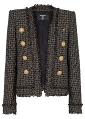 Balmain double-breasted tweed jacket