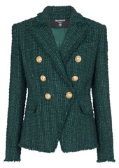 Balmain double-breasted tweed jacket