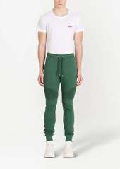 Balmain drawstring cotton track pants