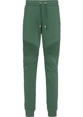 Balmain drawstring cotton track pants