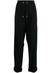 Balmain drawstring tapered track pants