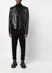 Balmain drawstring tapered track pants