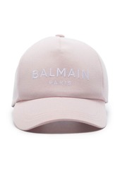 Balmain embroidered-logo baseball cap