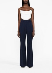 Balmain flared tailored trousers