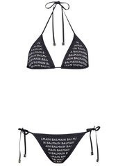 Balmain gem logo bikini set