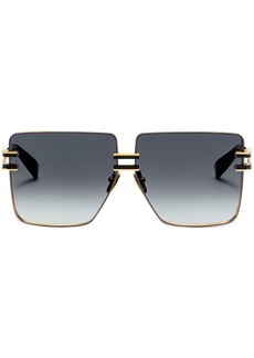 Balmain Gendarme oversized square-frame sunglasses